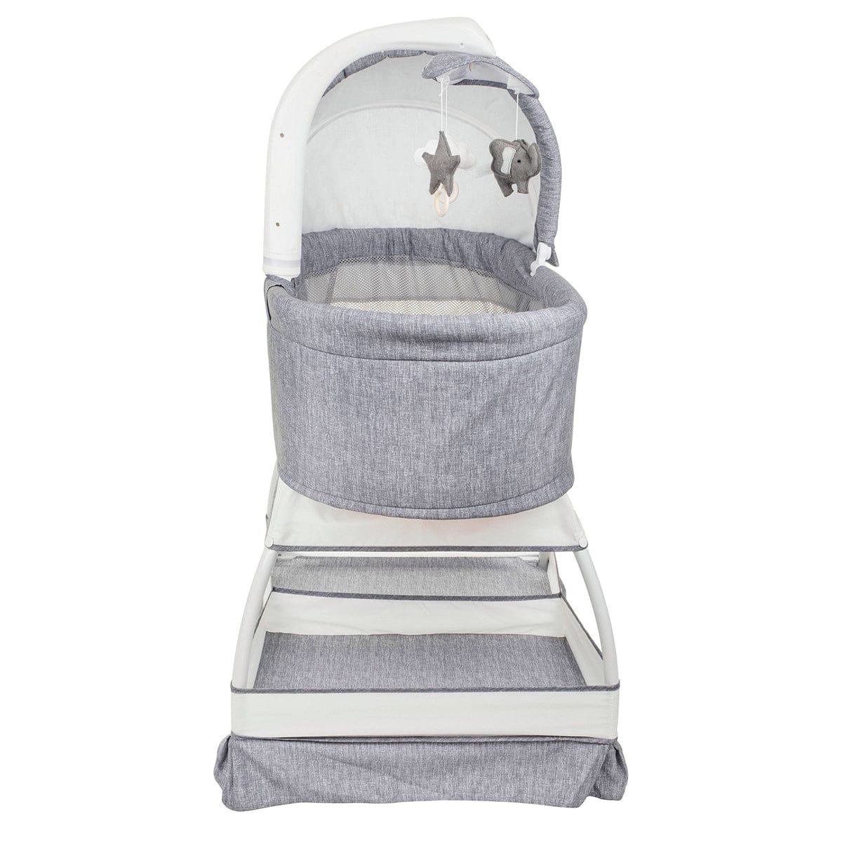 TruBliss Sweetli Nurture Bassinet - Grey Melange - BA601-GM