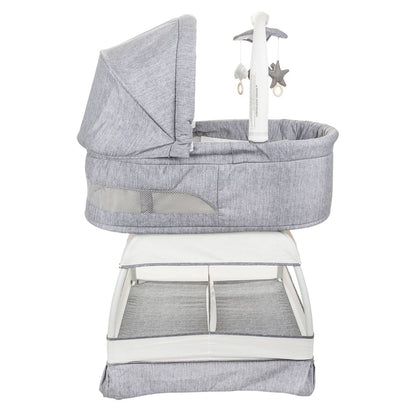 TruBliss Sweetli Nurture Bassinet - Grey Melange - BA601-GM