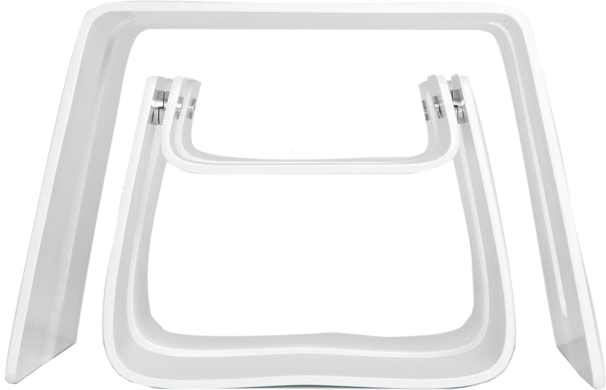 Tulip Leander Table & Stool Set - White - TU600000-03