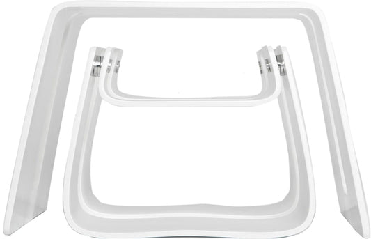 Tulip Leander Table & Stool Set - White - TU600000-03