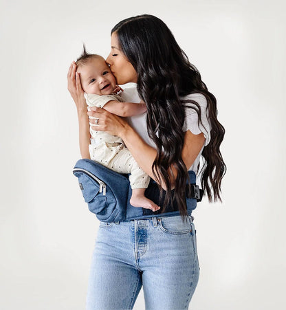 Tushbaby Hip Seat Carrier - Chambray - TB-CHAM