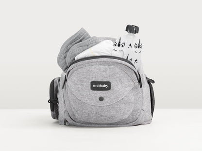 Tushbaby Hip Seat Carrier - Grey - tb-grey
