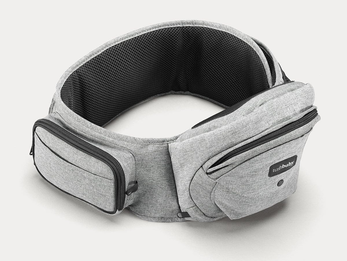 Tushbaby Hip Seat Carrier - Grey - tb-grey