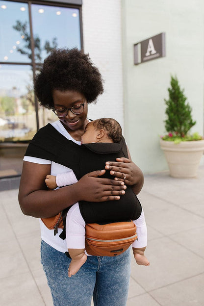 Tushbaby Snug Carrier Attachment - Black - BLACK-NUNU
