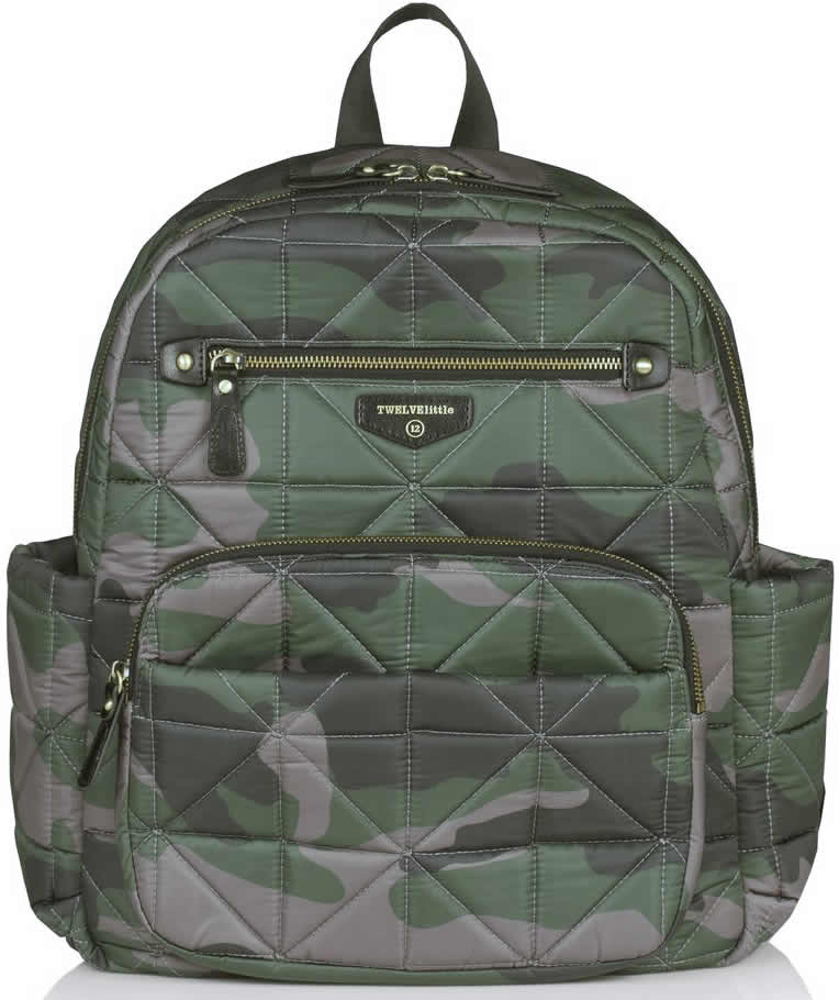 TWELVElittle Companion Backpack Diaper Bag  - Camo