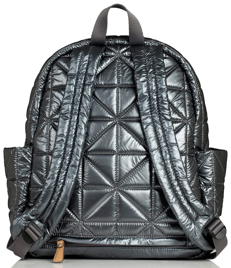 TWELVElittle Companion Backpack Diaper Bag  - Pewter