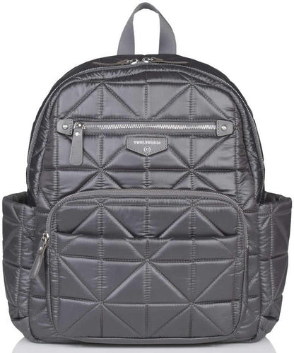 TWELVElittle Companion Backpack Diaper Bag  - Platinum