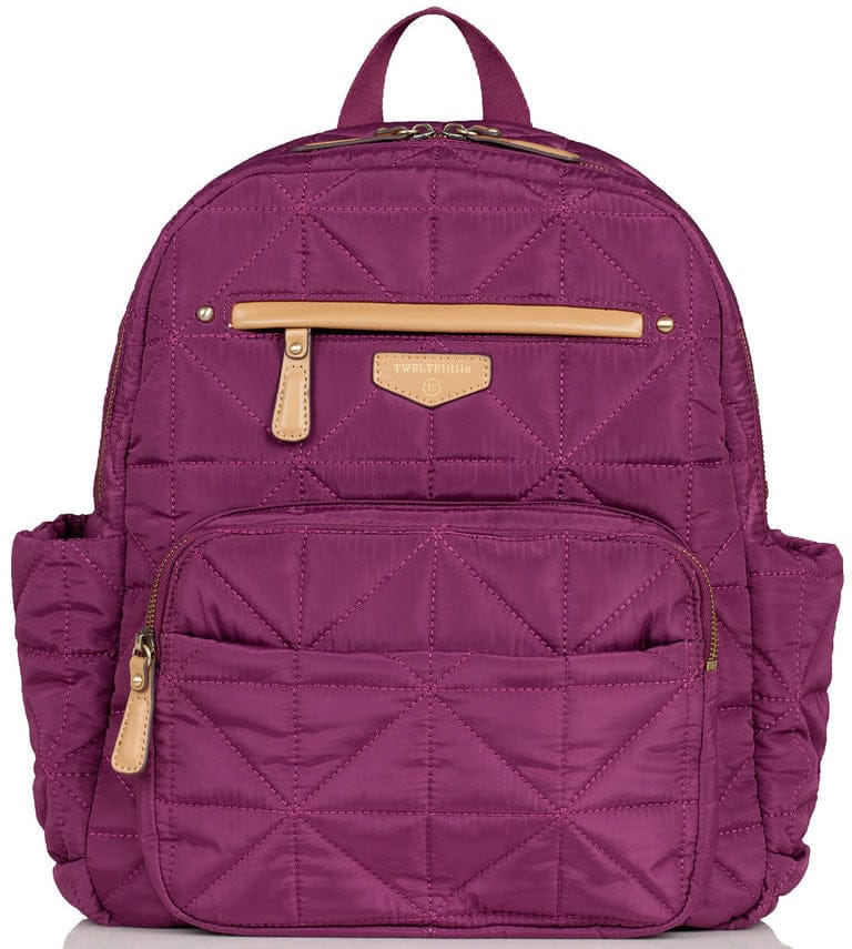 TWELVElittle Companion Backpack Diaper Bag  - Plum
