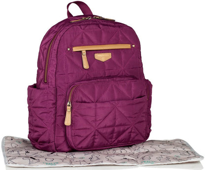 TWELVElittle Companion Backpack Diaper Bag  - Plum