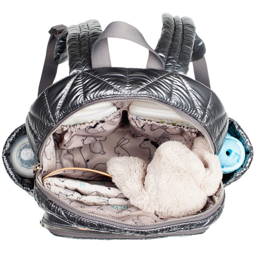 TWELVElittle Companion Backpack Diaper Bag  - Plum