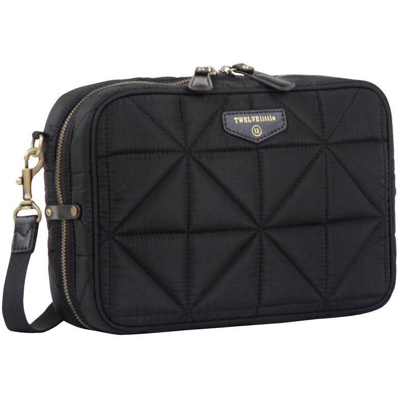 TWELVElittle Diaper Clutch - Black - BG504BL