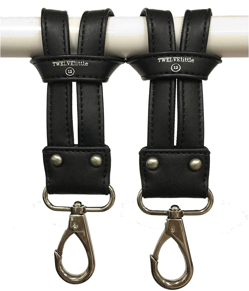TWELVElittle On-The-Go Stroller Clips - Black - AC010BL