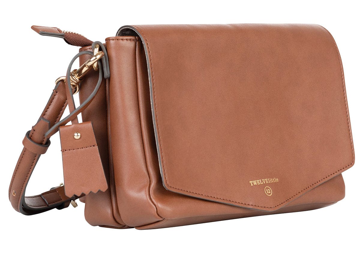 TWELVElittle Peek-a-boo Crossbody - Toffee - BG800TF