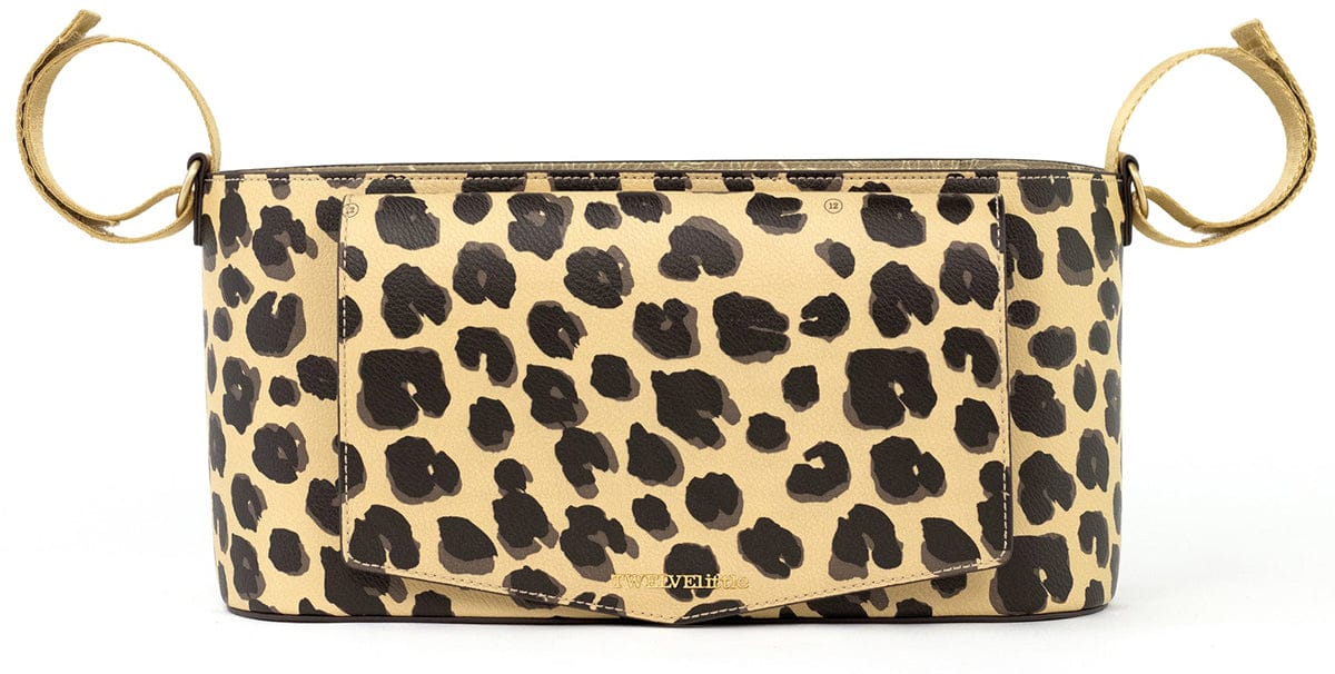 TWELVElittle Peek-A-Boo Stroller Caddy - Leopard Print - BG861LP