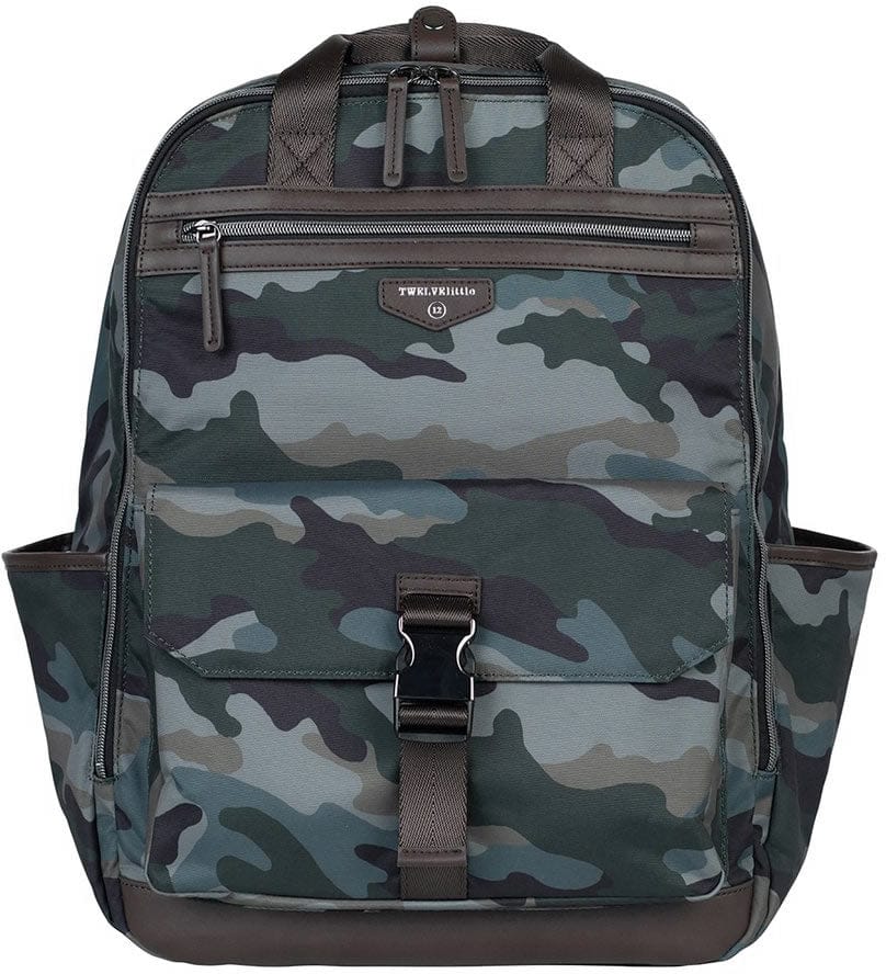 TWELVElittle Unisex Courage Backpack Diaper Bag 2.0 - Camo Print - BG117CP