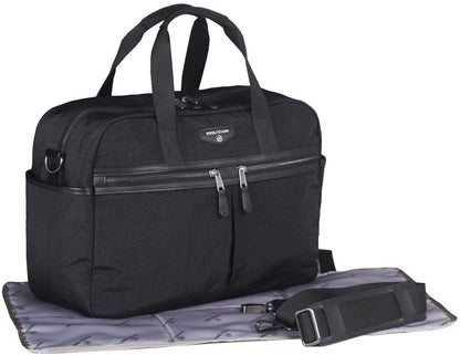 TWELVElittle Unisex Courage Satchel - Black - BG112BL
