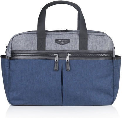 TWELVElittle Unisex Courage Satchel - Grey/Navy - BG112GN