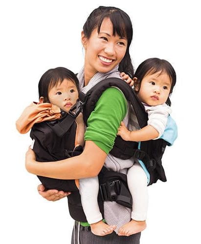 TwinGo Baby Carrier - Black - 86388700187