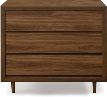 Ubabub Nifty 3-Drawer Dresser - Walnut - UB0320UL