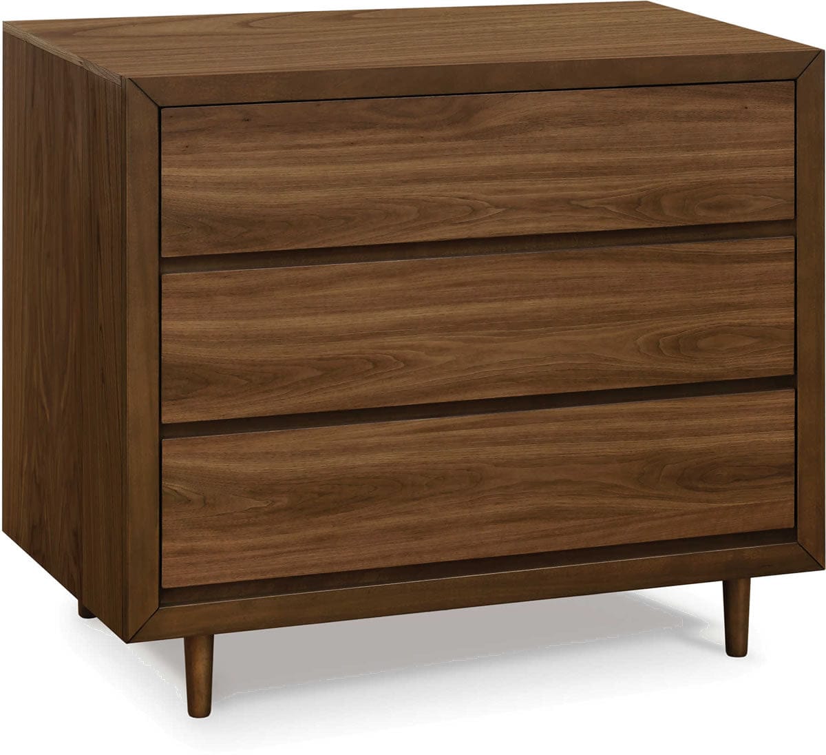 Ubabub Nifty 3-Drawer Dresser - Walnut - UB0320UL