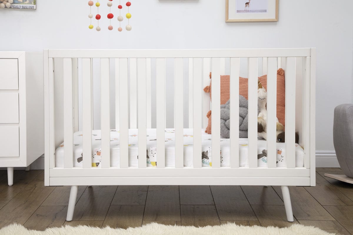 Ubabub Nifty Timber 3-In-1 Crib - Warm White Finish - US0310RW