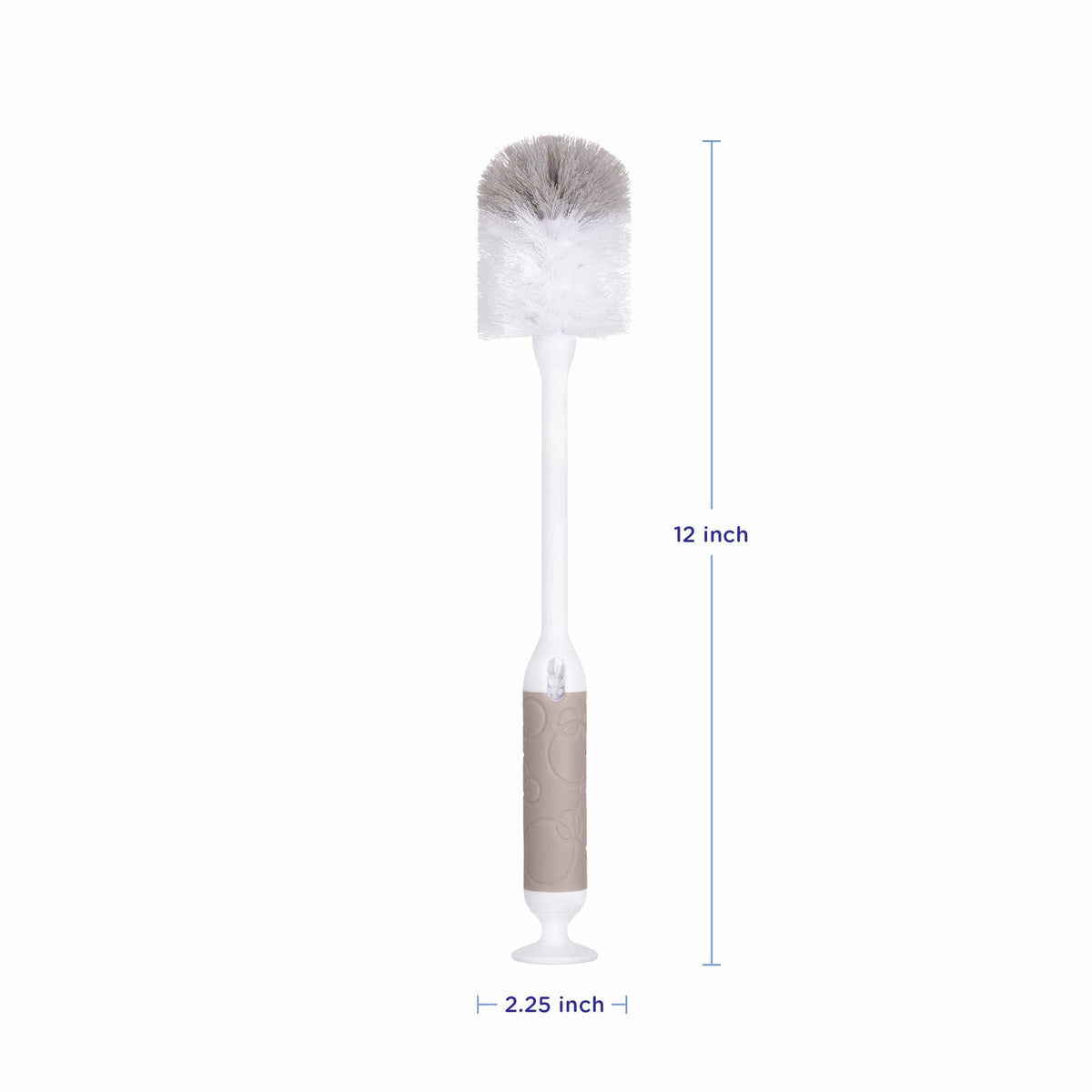 Ubbi Baby Bottle Brush - Taupe