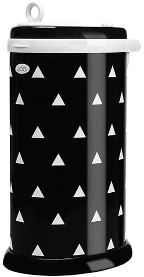 Ubbi Diaper Pail - Black Triangles