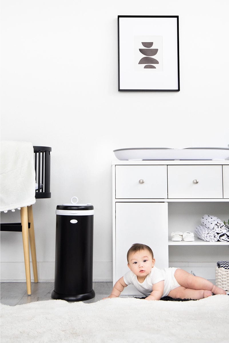 Ubbi Diaper Pail - Matte Black - 10039
