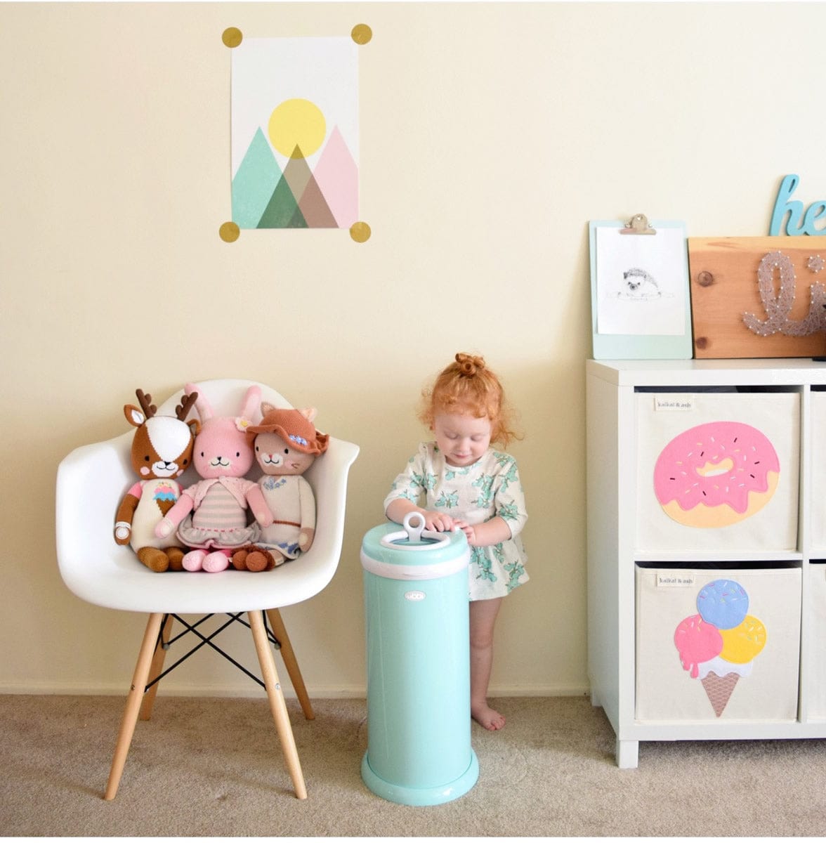 Ubbi Diaper Pail - Mint