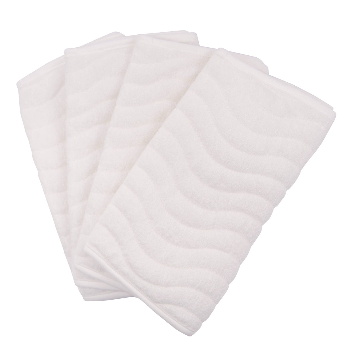 Ubbi Quilted Reusable Changing Pad Liners - White