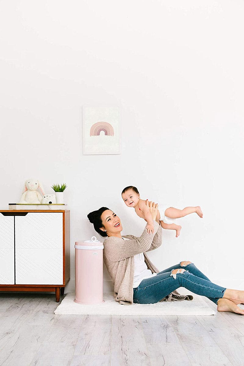 Ubbi Diaper Pail - Blush Pink - 10031-U