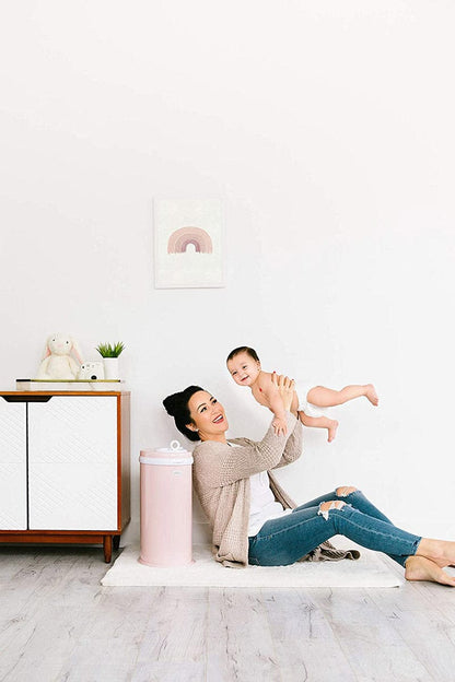 Ubbi Diaper Pail - Blush Pink - 10031-U