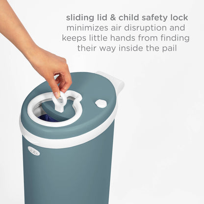 Ubbi Diaper Pail - Open Water