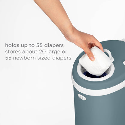 Ubbi Diaper Pail - Open Water