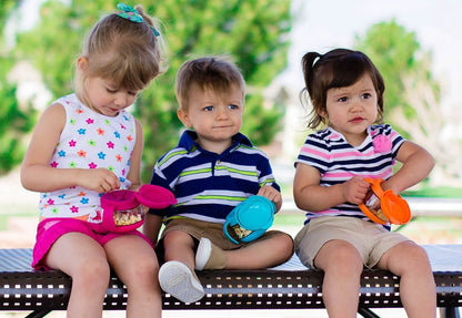 Ubbi Tweat Snack Container - Orange