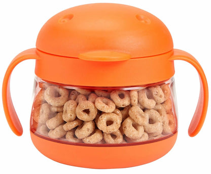 Ubbi Tweat Snack Container - Orange
