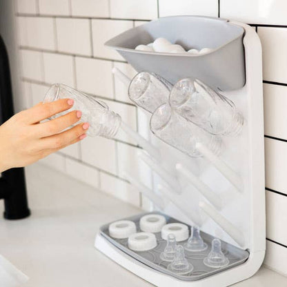 Ubbi Vertical Bottle Drying Rack - Gray