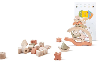 Ukidz BABAI Wooden Board Game - Creative Balancer - 2011002