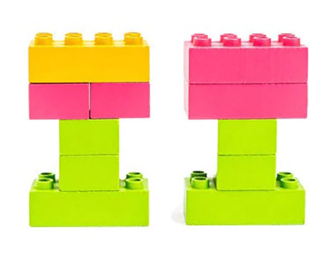 Ukidz Eco-bricks Plus+ Color 25pcs - EBCP1025
