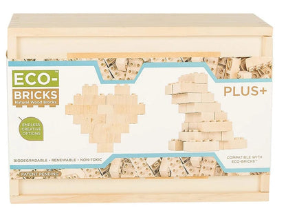 Ukidz Eco-bricks Plus+ Natural 20pcs - EBP1020