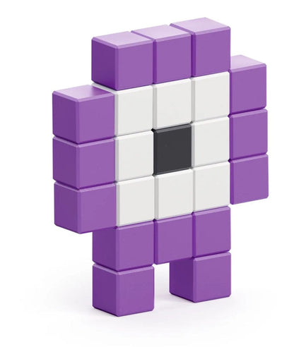 Ukidz PIXIO Mini Monster Iz - 23 Magnetic Blocks in 3 Colors - 1050206
