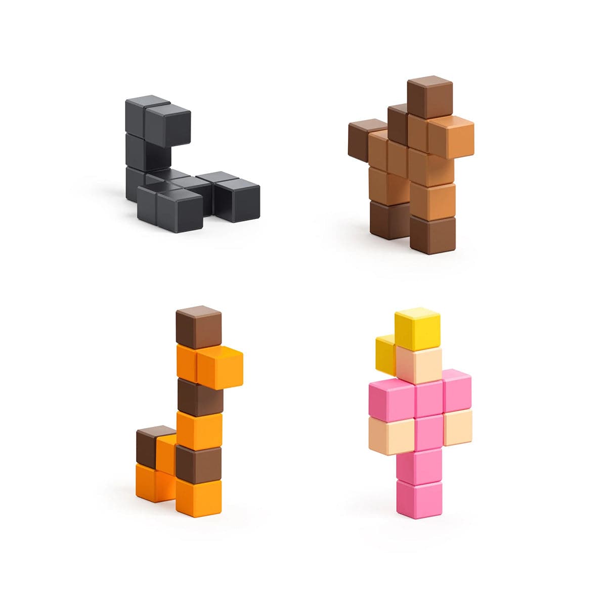 Ukidz PIXIO Surprise Creatures - up to 11 Magnetic Blocks - 1060101