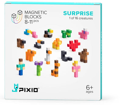 Ukidz PIXIO Surprise Creatures - up to 11 Magnetic Blocks - 1060101