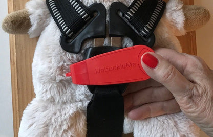 UnbuckleMe Car Seat Harness Unbuckling Tool - Orange