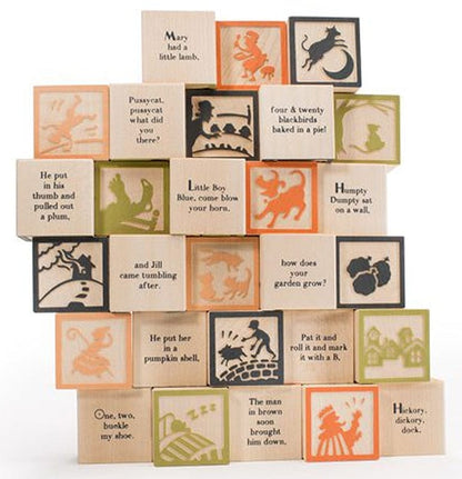 Uncle Goose Nursery Rhyme Blocks - NRY9