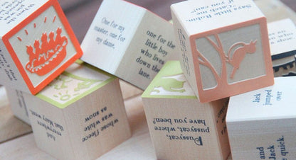 Uncle Goose Nursery Rhyme Blocks - NRY9