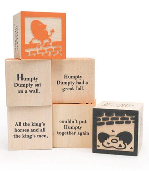 Uncle Goose Nursery Rhyme Blocks - NRY9