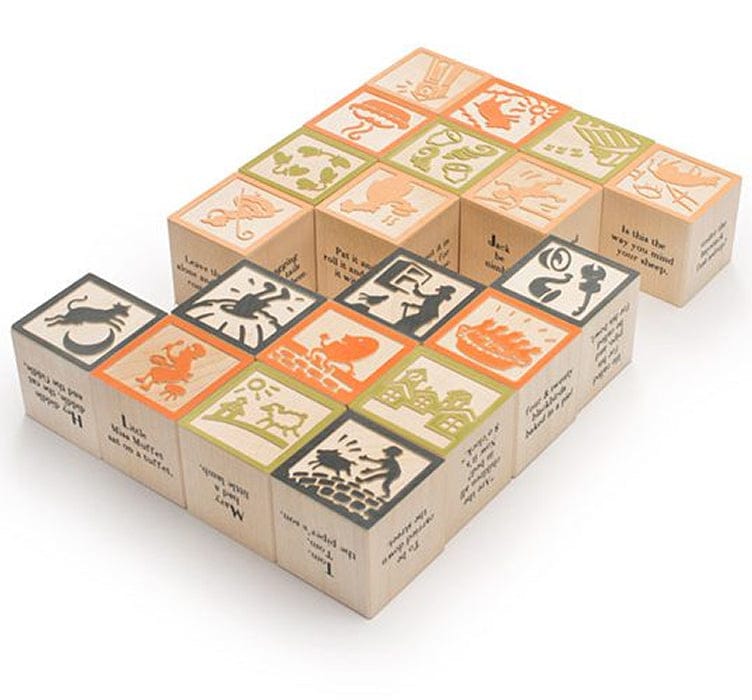 Uncle Goose Nursery Rhyme Blocks - NRY9