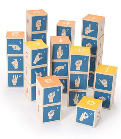 Uncle Goose Sign Language ABC Blocks - SGN28