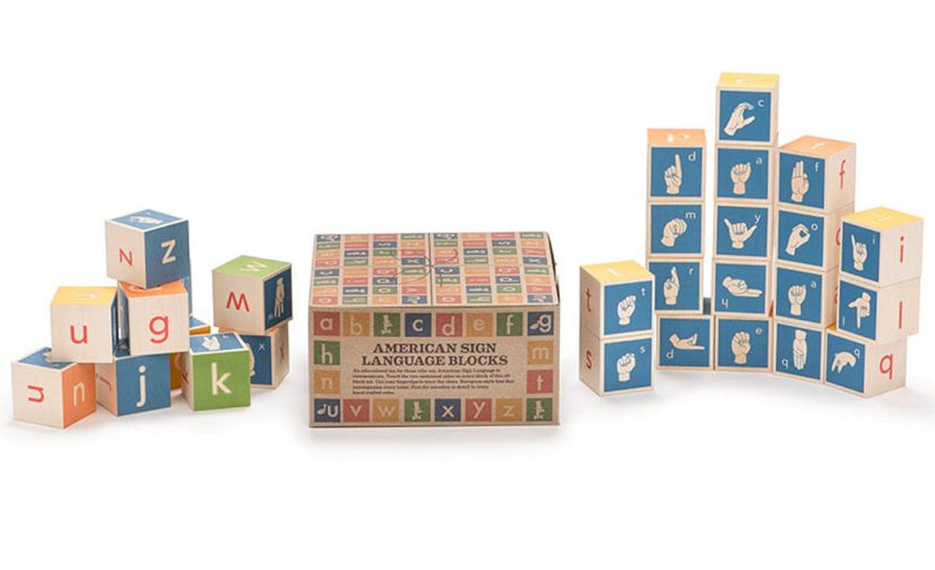 Uncle Goose Sign Language ABC Blocks - SGN28